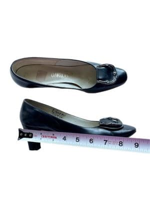 6.5 Narrow 1950’s 1960’s Vintage Women’s Shoes Madmen Mid Century Modern Buckle - Thumbnail 17