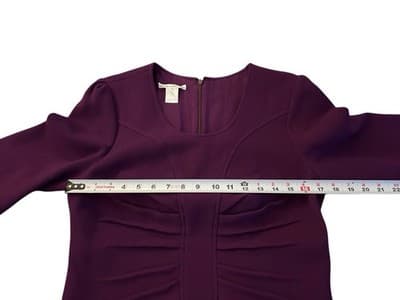 Oscar De La Renta Italian Couture Designer Dress Elegant Holiday Old Money 12 - Thumbnail 7