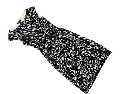Lauren Ralph Lauren Stretch Skinny Fit Gorgeous Elegant Dress Black & Blue 4 - Thumbnail 7