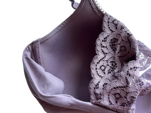 34D Perfect Coverage Victorias Secret Bra Lingerie Bralette Lace Racerback Sexy - Thumbnail 3