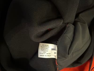 Designer Proenza Schouler Dress Size 4 Wrap Top Black & Red Made In Italy - Thumbnail 10