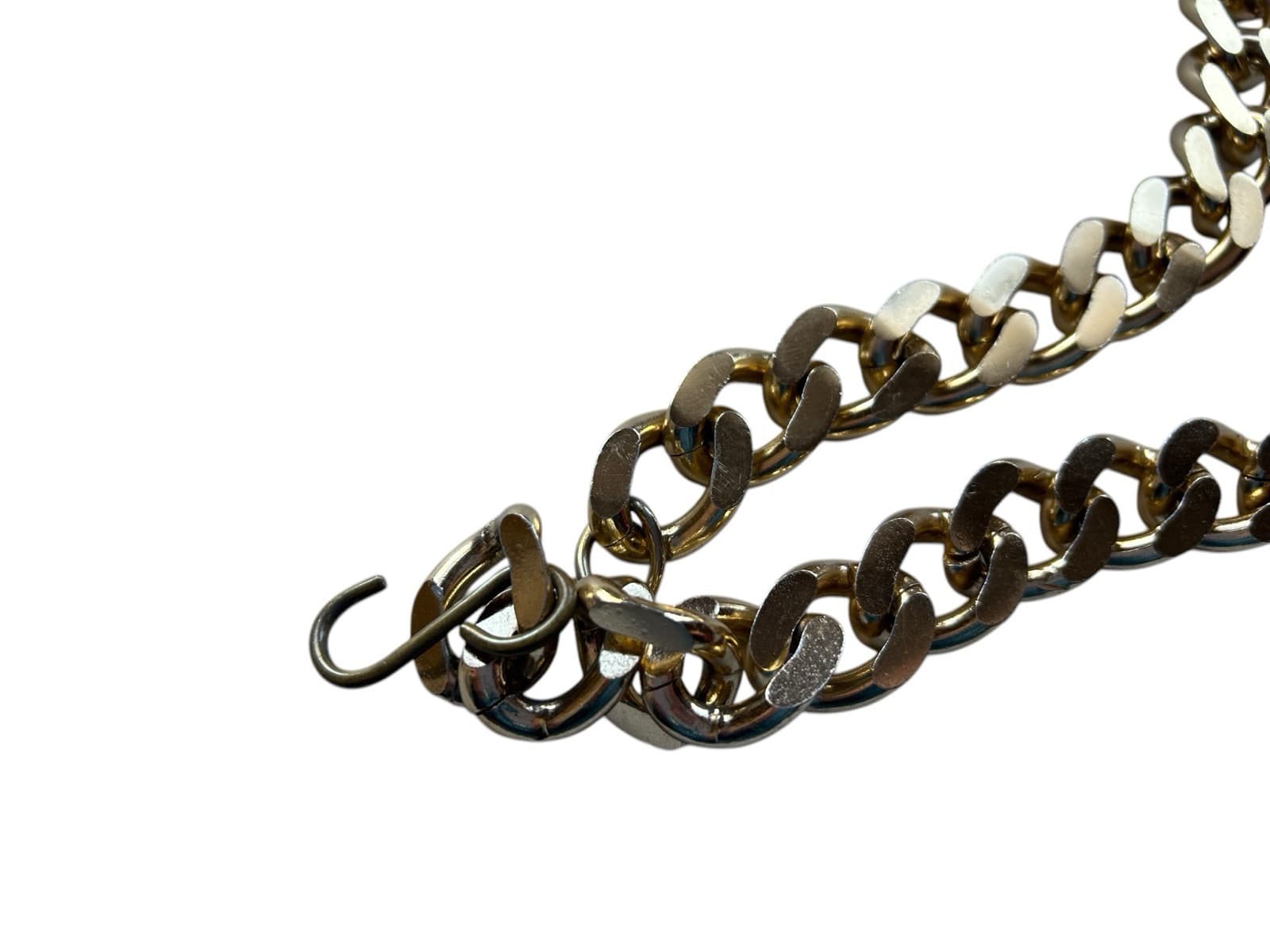 Vintage Gold Swag Draped Belt Baroque Chain Link Elegant Regency Boho Gypsy - Thumbnail 4
