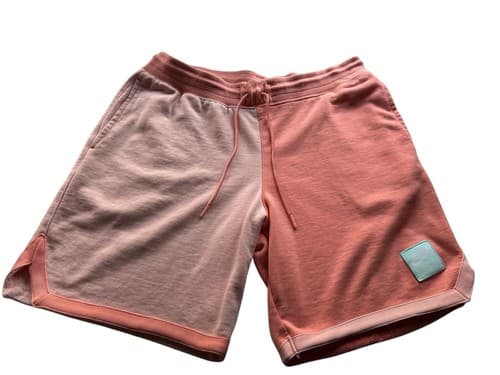 Nike Jump Man Jordan Shorts Peach Coral Soft Athletic Wear Large - Thumbnail 3