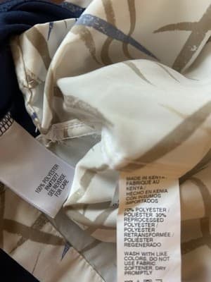 Set Of 2 Mens Shirts Size Large Short Sleeves Navy Croft & Barrow Spring Summer - Thumbnail 5