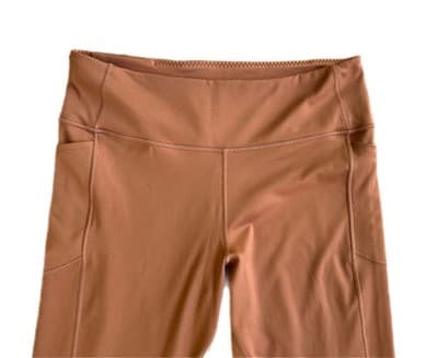 XL VICTORIAS SECRET BROWN STRETCH LEGGINGS WOMENS WITH POCKETS - Thumbnail 6