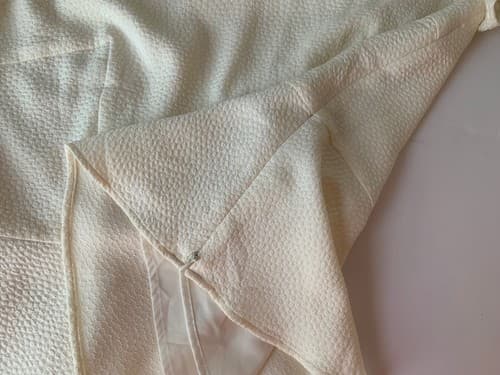 Talbots Peplum Top Nwt 8 Cream Blouse Shirt New - Thumbnail 2