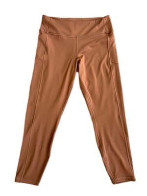 XL VICTORIAS SECRET BROWN STRETCH LEGGINGS WOMENS WITH POCKETS - Thumbnail 5
