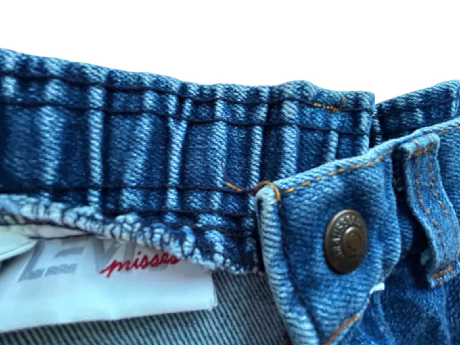 Vintage Levi’s Misses Denim Jeans Women 1980’s 1990’s - Thumbnail 8