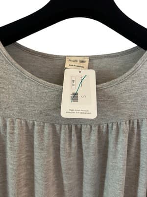 Peach Love Flowy Babydoll Dress Soft NWT New Gray Boutique $44 - Thumbnail 3