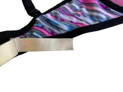 Victorias Secret Push Up Bra 32C Wear Everywhere Lingerie Pink Blue - Thumbnail 5