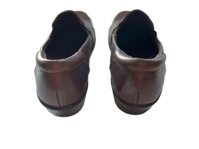 Size 9 Women’s Brown Leather Clark’s Slip On Shoes Loafers - Thumbnail 5