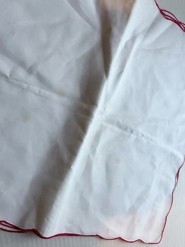 Christmas Vintage Linens Holly Leaf Berries Holiday Table Placemat Napkin 1960’s - Thumbnail 7