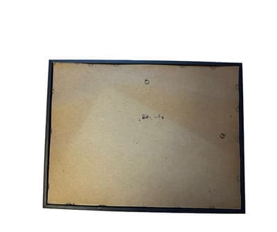 Vintage 1970s Ink Drawing Framed African American Bohemian Beauties Stamped 1972 - Thumbnail 10