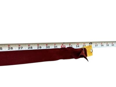 Vintage 1980’s Burgundy Wine Red Belt Gold Regency Baroque Glam Interchangeable - Thumbnail 2