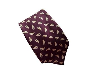 Vintage LANVIN Silk Tie Old Money Classic Elegant Luxury Menswear Made In Italy - Thumbnail 3