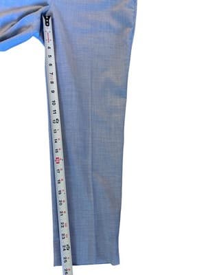 10P Petite Talbots Hampshire Ankle Pants Blue Elegant Classic Spring Summer - Thumbnail 5