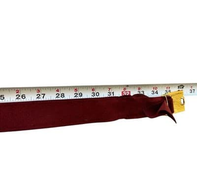 Vintage 1980’s Burgundy Wine Red Belt Gold Regency Baroque Glam Interchangeable - Thumbnail 4