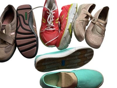 Shoe Lot Sz 7 Keds Grasshopper Earth Spirit Dr. Scholls Sneaker Slip Ons Tennis - Thumbnail 5