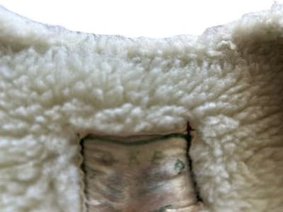 Vtg Suede Leather Faux Sheepskin Unisex Renaissance Vest Coat Men Women Festival - Thumbnail 4