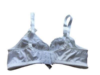 38C Vintage White Bra Hanes Her Way NWT NOS Pinup Lingerie - Thumbnail 7