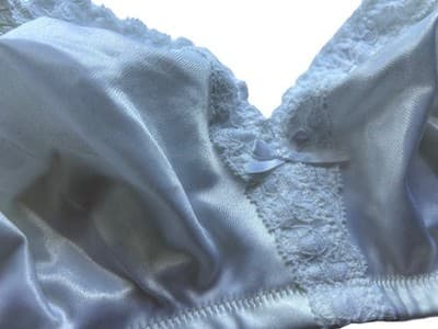 38C Vintage White Bra Hanes Her Way NWT NOS Pinup Lingerie - Thumbnail 8
