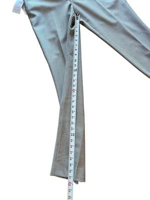 SIZE 32 REISS NWT PEW PUPPYTOOTH TROUSER $290 SLIM FIT WOOL BROWN PANTS SLACKS - Thumbnail 8