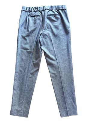 10P Petite Talbots Hampshire Ankle Pants Gray Elegant Classic Spring Summer - Thumbnail 6