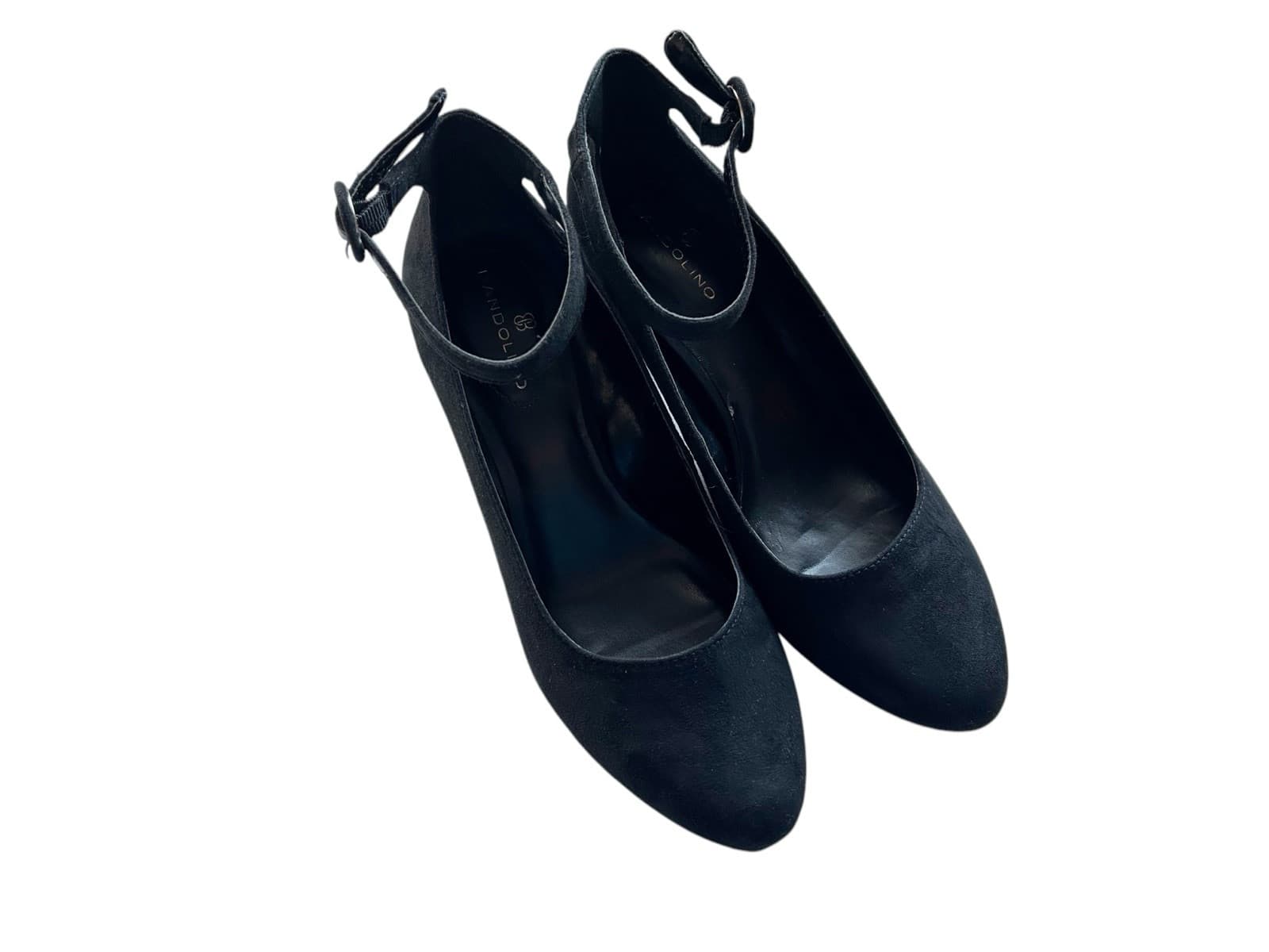 Bandolino Black Mary Jane Shoes Size 6 Coquette Rockabilly - Thumbnail 3
