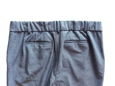10P Petite Talbots Hampshire Ankle Pants Gray Elegant Classic Spring Summer - Thumbnail 5