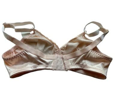38C Vintage Pastel Peach Bra Hanes Her Way NWT NOS Pinup Lingerie - Thumbnail 4