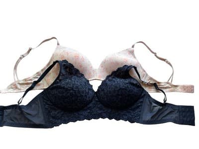 38C Set Of 2 Bras Maidenform Jessica Simpson Wire Free Wireless Lace Lingerie - Thumbnail 2