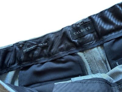 10P Petite Talbots Hampshire Ankle Pants Gray Elegant Classic Spring Summer - Thumbnail 8
