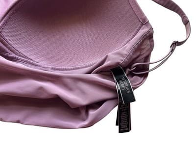 Victorias Secret Bra 36C Lightweight Sports Bra Purple - Thumbnail 3