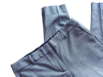 10P Petite Talbots Hampshire Ankle Pants Gray Elegant Classic Spring Summer - Thumbnail 2