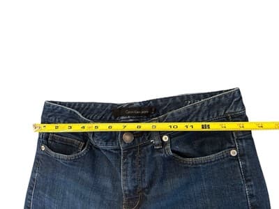 Calvin Klein Blue Jeans Size 8 Denim Pants Slacks Women - Thumbnail 7