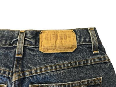 Vintage 1990s Gitano Blue Jeans High Waist 10 Tall Denim Baggy Grunge Streetwear - Thumbnail 3