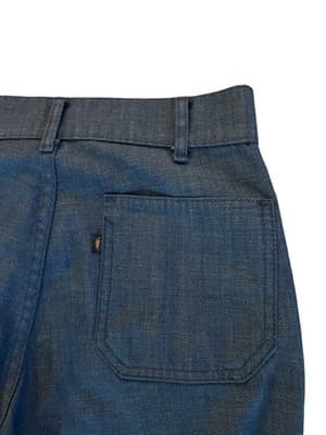Vtg LEVIS Jeans FRESH PRODUCE Carrot Tab Bell Bottom Sailor Pocket 1970’s 28”W - Thumbnail 2