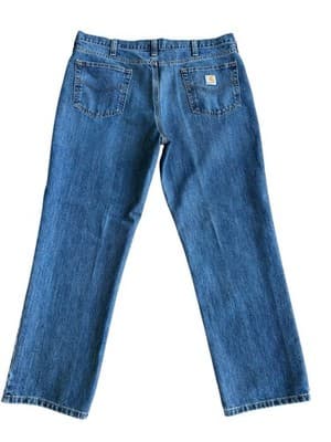 Carhartt Men’s Blue Jeans 40x30 Pants Slacks - Thumbnail 2