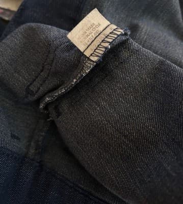 Vtg LEVIS Jeans FRESH PRODUCE Carrot Tab Bell Bottom Sailor Pocket 1970’s 28”W - Thumbnail 16