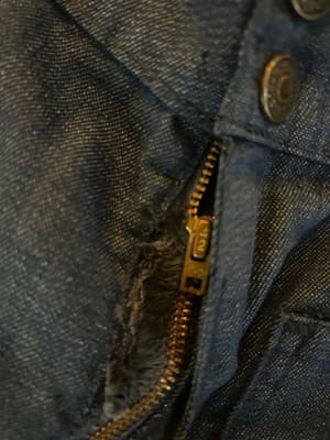 Vtg LEVIS Jeans FRESH PRODUCE Carrot Tab Bell Bottom Sailor Pocket 1970’s 28”W - Thumbnail 12