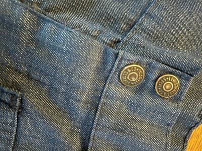 Vtg LEVIS Jeans FRESH PRODUCE Carrot Tab Bell Bottom Sailor Pocket 1970’s 28”W - Thumbnail 10