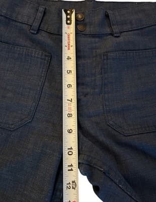 Vtg LEVIS Jeans FRESH PRODUCE Carrot Tab Bell Bottom Sailor Pocket 1970’s 28”W - Thumbnail 19