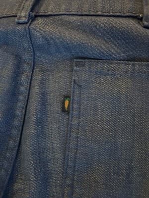 Vtg LEVIS Jeans FRESH PRODUCE Carrot Tab Bell Bottom Sailor Pocket 1970’s 28”W - Thumbnail 15