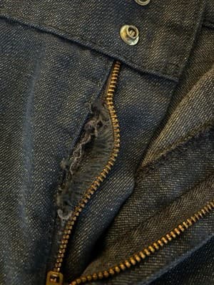 Vtg LEVIS Jeans FRESH PRODUCE Carrot Tab Bell Bottom Sailor Pocket 1970’s 28”W - Thumbnail 14