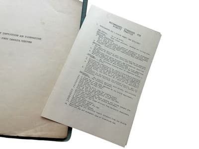 Antique 1935 North Carolina Midwife Classroom Book Vintage Midwifery Instruction - Thumbnail 6