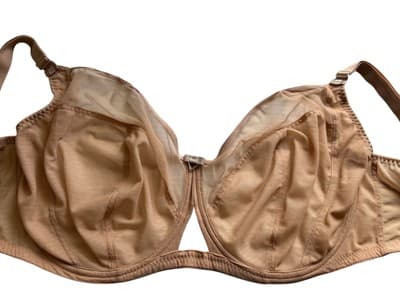 36M Bra Curvy Kate Beige Bra Bralette Wireless No Wire Lingerie - Thumbnail 5
