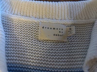 10P Petite Talbots Hampshire Ankle Pants Matching Top Set Blue White Spring - Thumbnail 9
