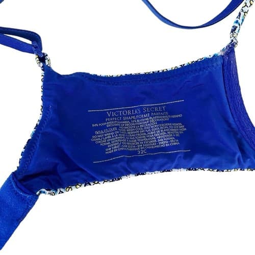 Victorias Secret 32C Blue Bra - Thumbnail 4