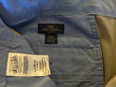 Size 44 Brooks Brothers Preppy Khaki Men’s Summer Spring Shorts FREE SHIPPING - Thumbnail 4