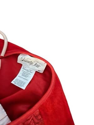 NWT NOS Size M Vintage Vanity Fair Housecoat Robe Zip Front Grannycore - Thumbnail 9